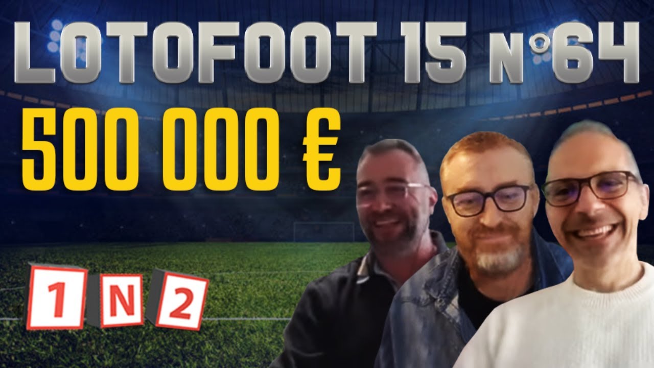 🎙️ PronoLive : LotoFoot 500 000€ avec OM - PSG, Arsenal - Man. City & Lazio - AS Rome - LF15 n°64
