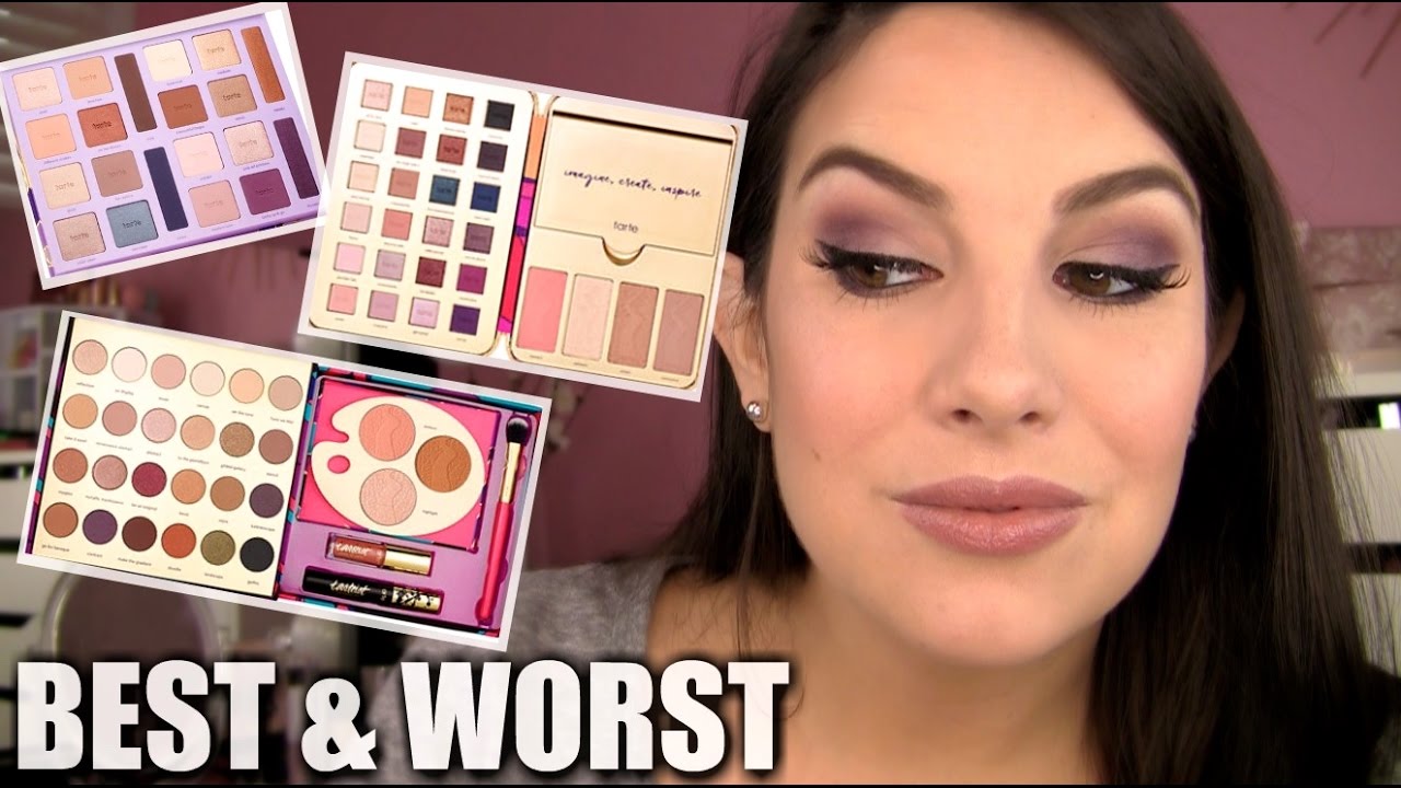 BEST & WORST: Tarte Holiday Palettes 2016