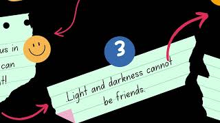 Light vs Darkness | Jesus is the Light of the world