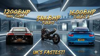 1600HP Porsche DESTROYS R8 & Turbo Bike?! 😱 Ultimate Street Battle!