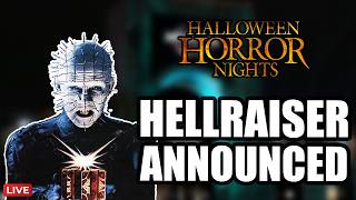 HELLRAISER COMING TO HALLOWEEN HORROR NIGHTS 2026 | HHN 35 LIVE
