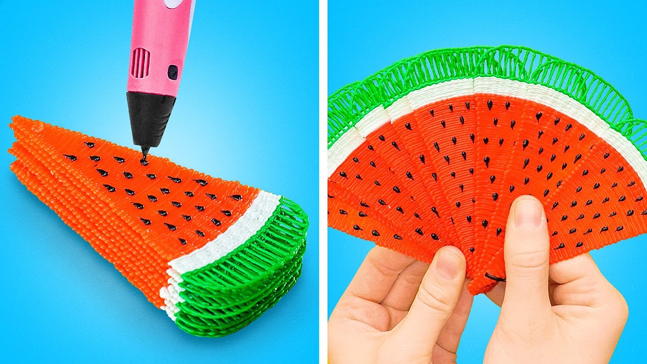 AWESOME 3D PEN CRAFTS AND HACKS FOR ALL OCCASIONS 