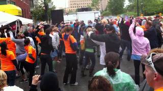 Fat Ass 5K flash mob 2011