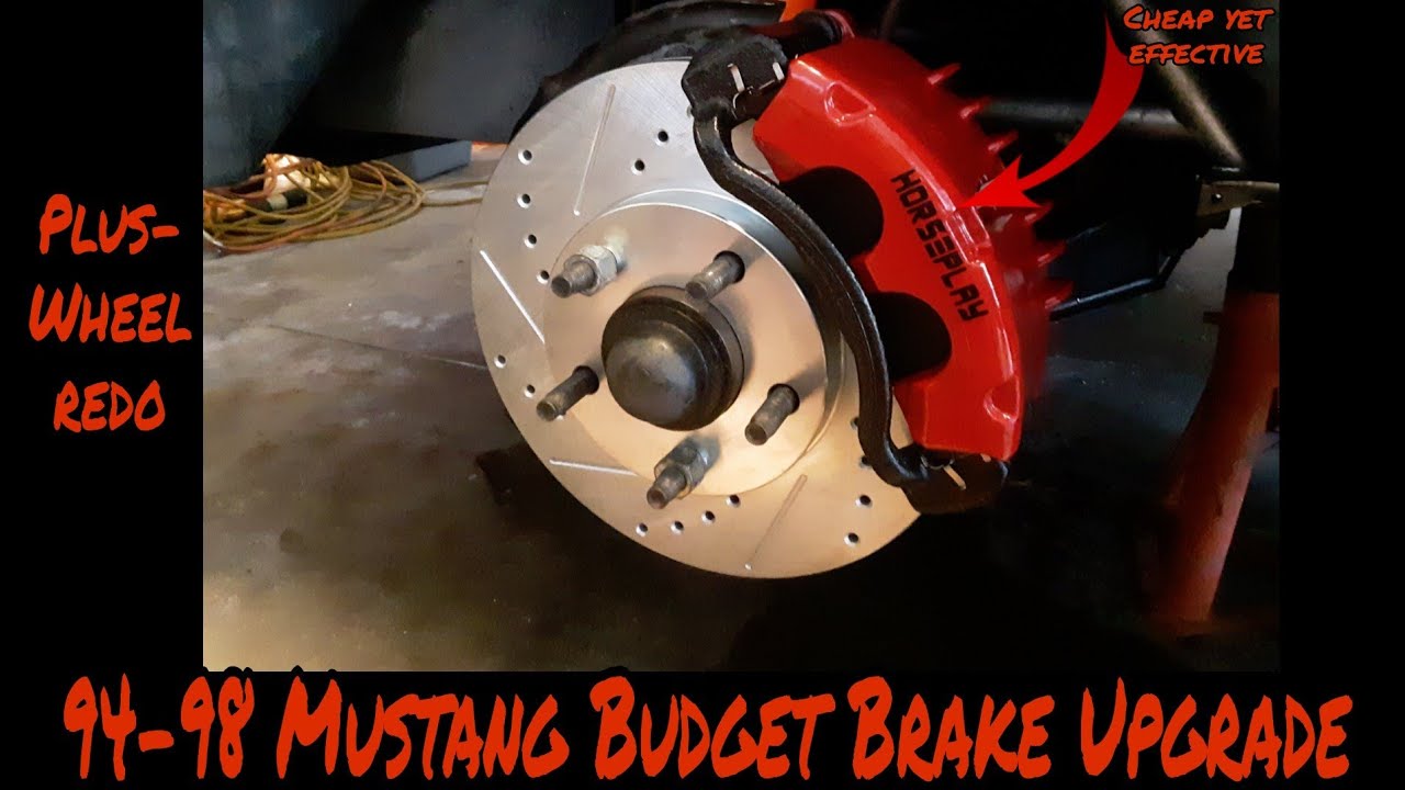 Budget brake upgrade YouTube