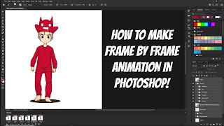 Mastering Frame-by-Frame Animation in Photoshop in 20 minutes : Step-by-Step Tutorial