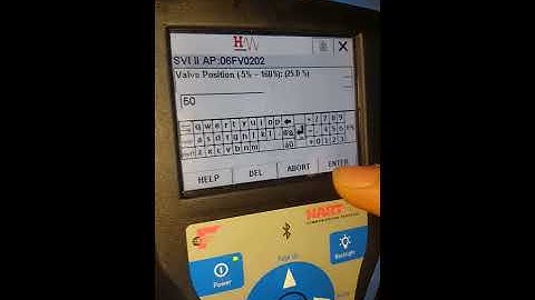 Configuration  Positionner #Masoneilan SVI2