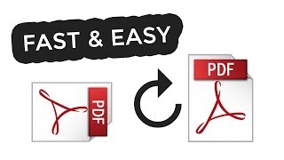 🔁 How to rotate pdf and save 💾