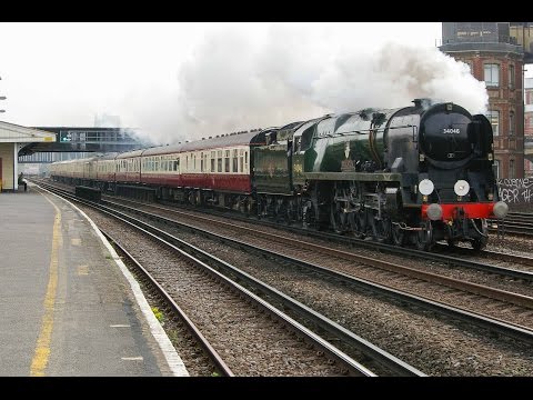 34046 Braunton The Solent And Sarum . Waterloo to Salisbury 13 9 2014
