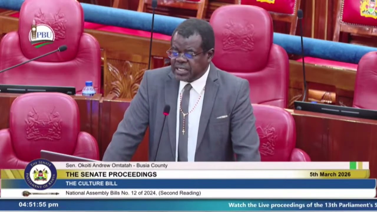 WISDOM: LISTEN TO THIS OKIYA OMTATA PRESENTATION  DURING THE SENATE TODAY