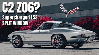 SUPERCHARGED C2 Corvette Split Window: Show Car for The Street by Earth MotorCars 18,967 views 1 year ago 6 minutes, 23 seconds