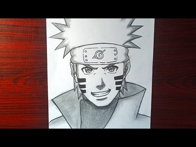 Drawing Pencil Art - Finished #narutosageofsixpath #drawing #Naruto  #uzumakinaruto