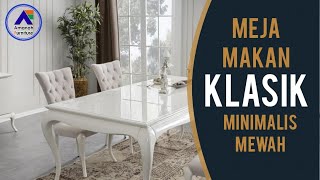 Meja Makan Klasik Mebel Jepara Minimalis Modern