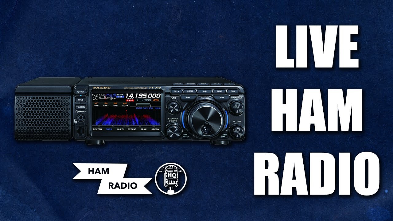 🔴 Sunday Afternoon Ham Radio LIVE – HF, DMR, YSF & D-STAR w/ KI5IRE 📡