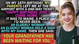 My Parents Left Me at the Airport on My 18th Birthday With a One-Way Ticket — Then Grandpa Spoke