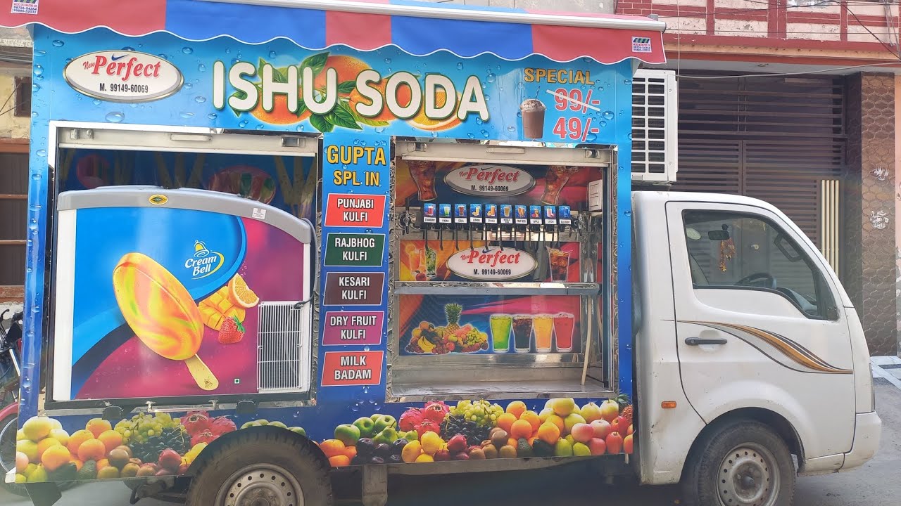 Soda Machine + Ice Cream Machine going near Ludhiana call us 9569060069