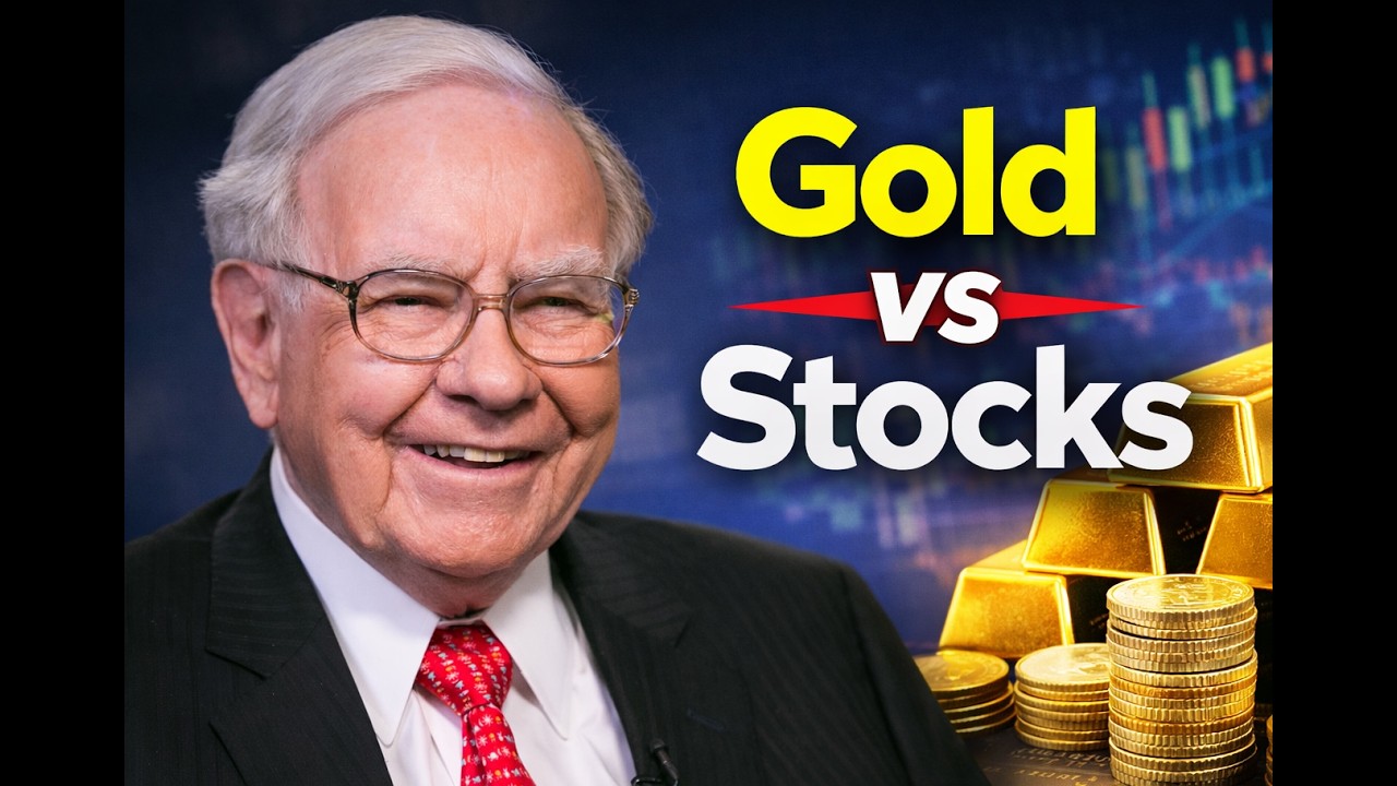 Warren Buffett: Gold vs Stocks