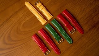 Leather Craft——Hand made watch strap Leather Craft——Hand made watch strap