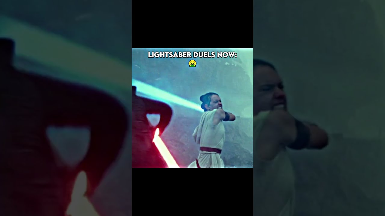 Lightsaber Duels Now Vs Back Then