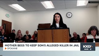 Mother begs to keep son's alleged killer in jail