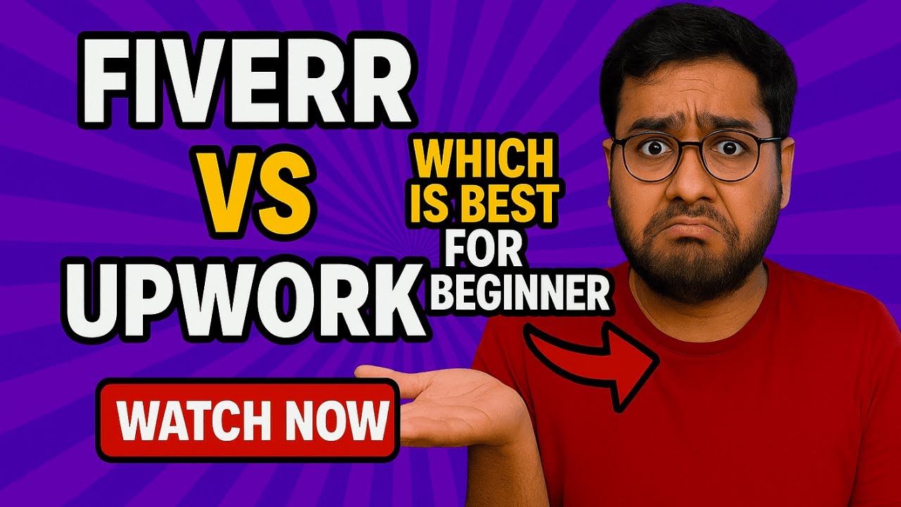 Fiverr vs Upwork which one is best | Freelancing Tutorials