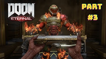 DOOM ETERNAL Part #3 Cultist Base (First Playthrough : No Commentary) | Ultra Violence Difficulty
