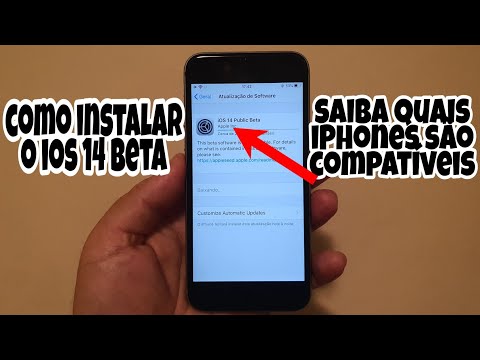 Vídeo: Quem baixar o ios 14?