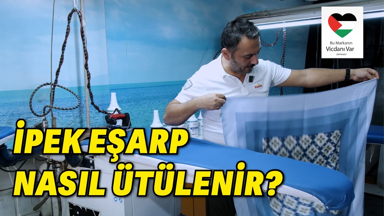 İPEK EŞARP NASIL ÜTÜLENİR? DRYKING ANLATIYOR...