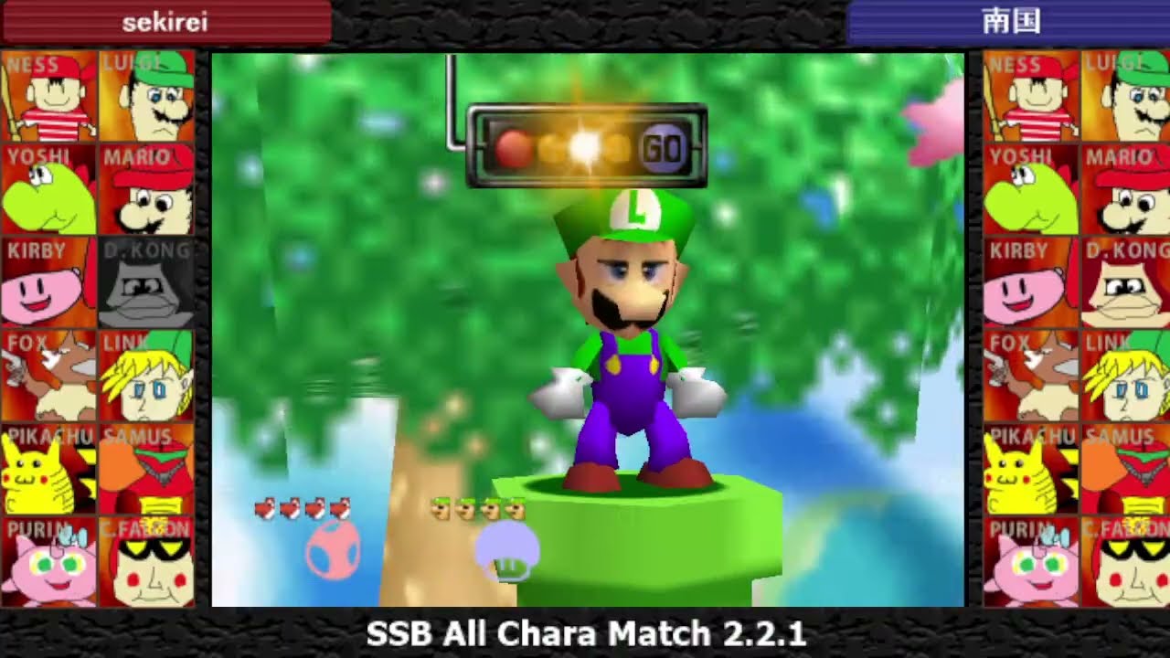 【ネトスマ】南国さんと12キャラ【SSB64】