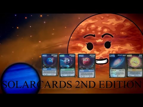 Solarcards second edition preview - YouTube