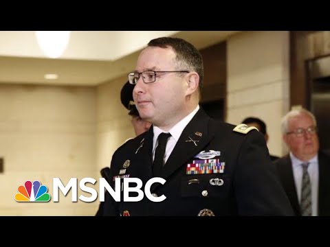 Combat Veteran Who Was On July 25th Call Testifies In Impeachment Inquiry | Deadline | MSNBC