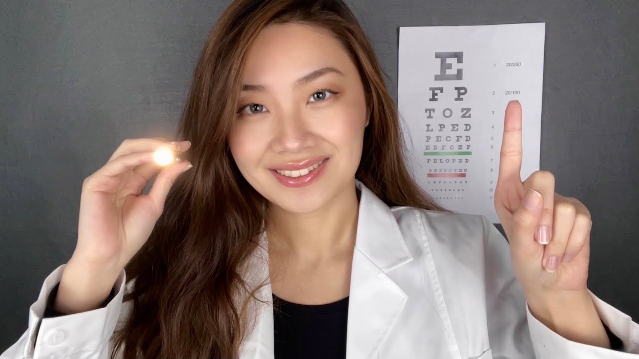 ASMR Eye Exam with Dr. Lin (Doctor Roleplay) - YouTube