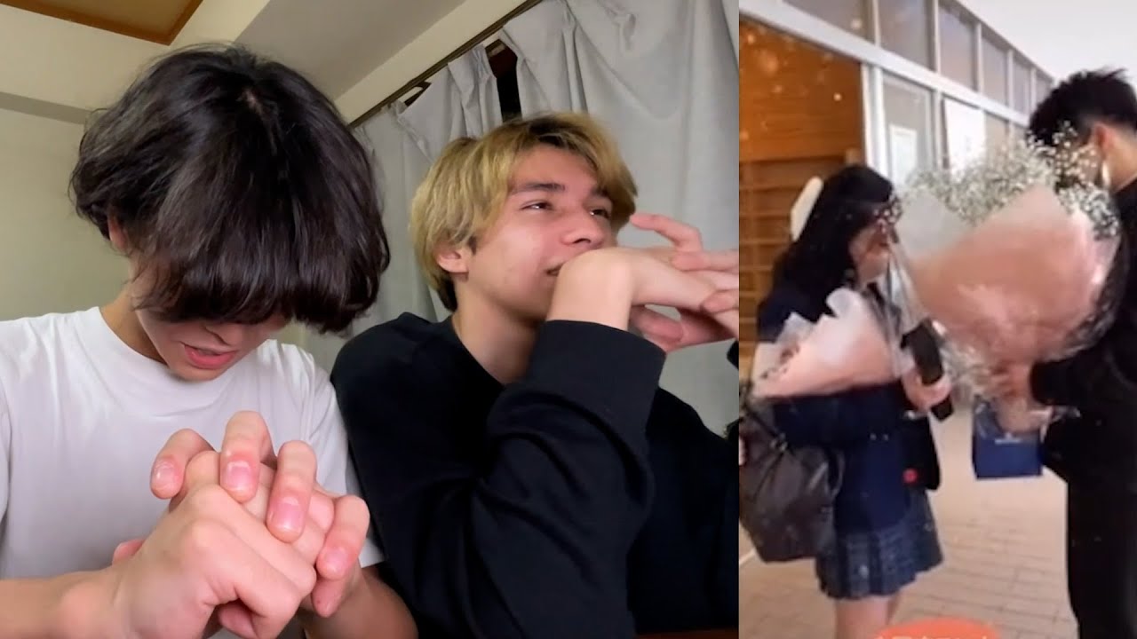 卒業式カップルTikTokが痛すぎて瀕死