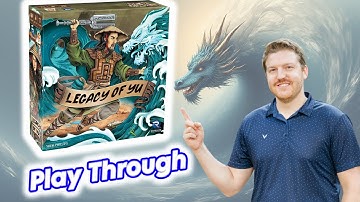 How to Play Legacy of Yu Board Game | Full Solo Playthrough
