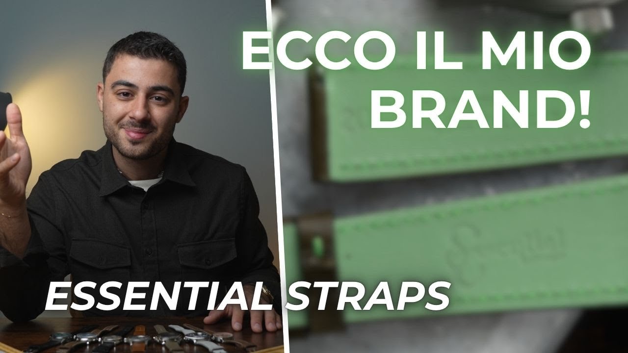 Ho CREATO il MIO BRAND! Vi presento Essential Straps.