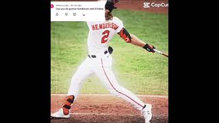 Gunner Henderson as requested ⚾️ #edit #shorts 