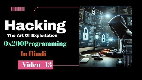 Hacking:V-13( Hindi ) The Art of Exploitation by Jon Erickson |#ethicalhackingbooks  @myethicaltrail