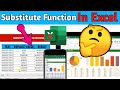 Substitute Function In Function || #education #zintinstitute #excel
