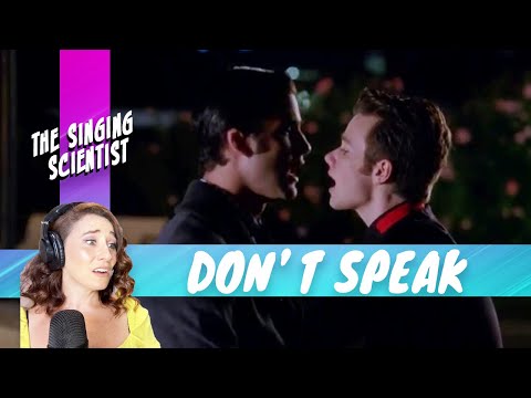 Vocal Coach Reacts GLEE - Don't Speak | WOW! They were...