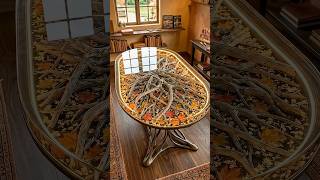 Satisfying DIY Glowing Epoxy Resin &amp; Driftwood Table Build 🪵