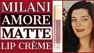 Milani Amore Matte Lip Crème Review & Wear Test screenshot 3