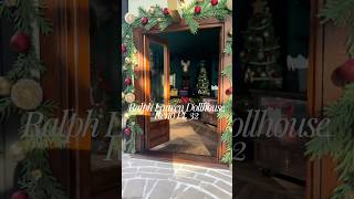 Obsessed with this tiny display cabinet! #dollhouse #ralphlauren #miniature #craft #hobby #diycraft