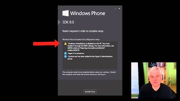Part02 installing the Windowsphone SDK 8.0