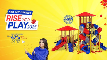 Fall Into Savings, Rise Into Play - Commercial Playground Equipment