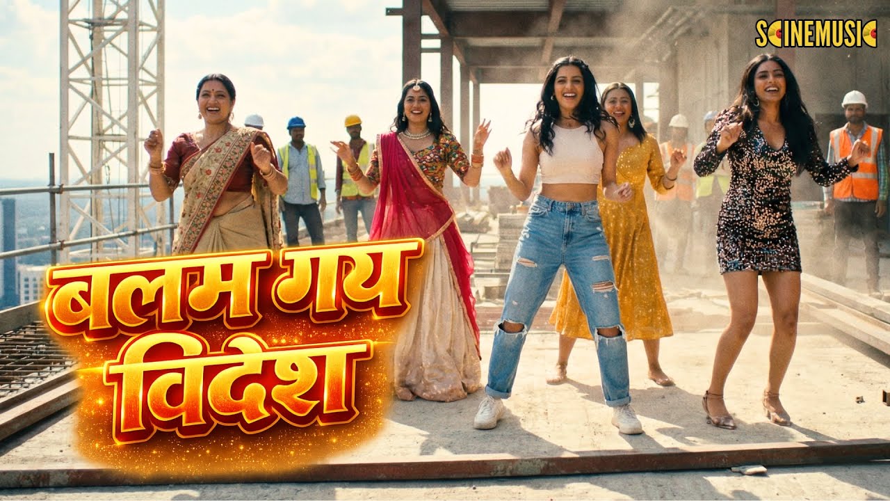 Balam Gaye Videsh | Desi Fun Folk Song | Gaali Geet Style | AI Music Video 2026