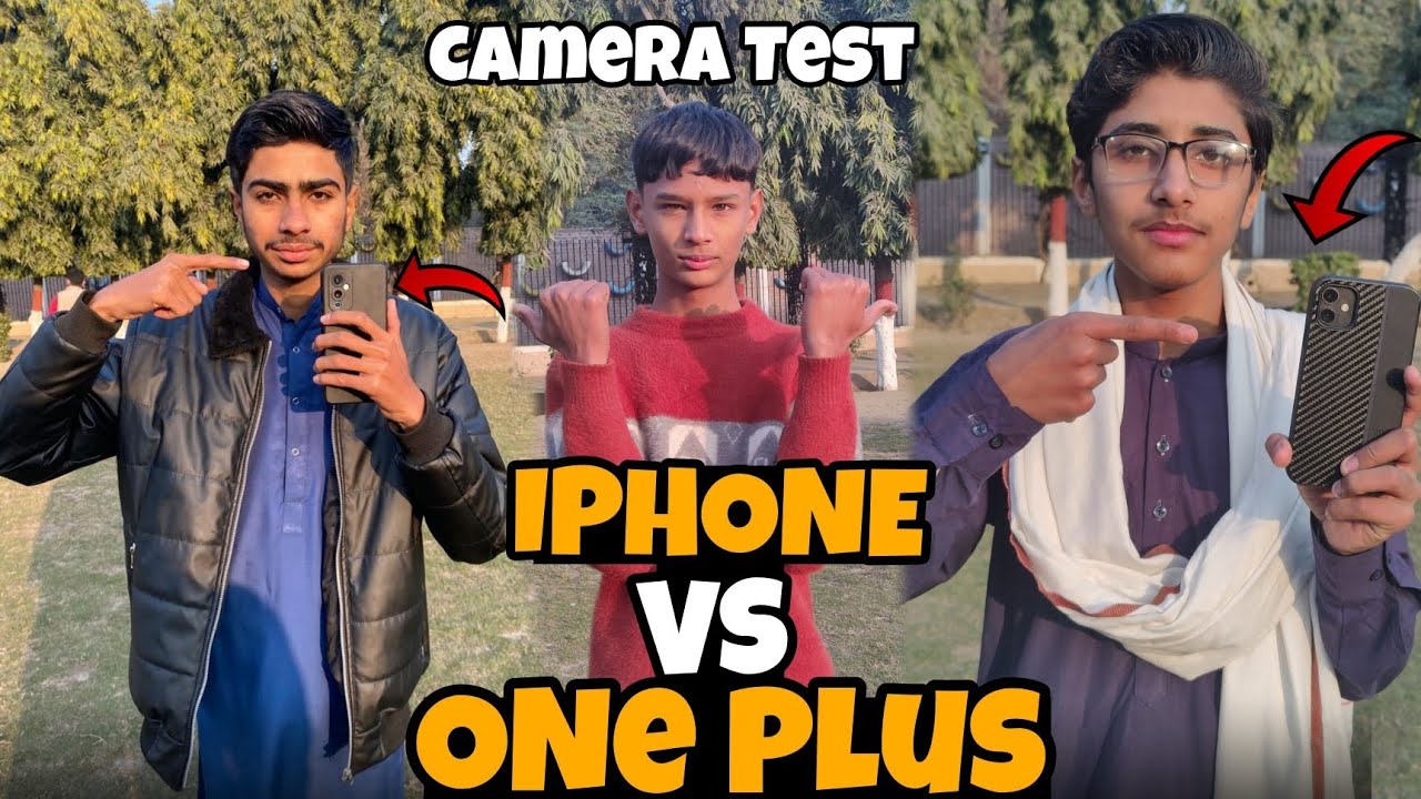 iPhone Camera vs OnePlus — Ultimate Comparison! 😱
