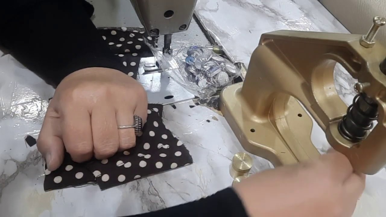 اسهل طريقه لكبس الدكم بمكينه كبس الليلو