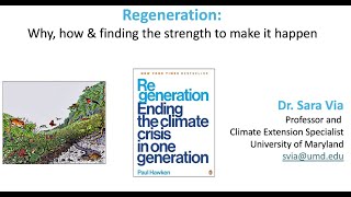 Regeneration: Why, how & finding the strength to make it happen