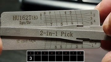 How to decode HU162T(8) lock for Xhorse Dolphin XP-005 key cutting machine (All keys lost)