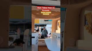 Yatcar. Tekne Karavan. Hem Yat Hem Karavan Olabi̇li̇yor. İzmir Fuarında Görücüye Çıktı..