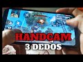 HANDCAM HUD 3 DEDOS, XIAOMI MI A3 - FREE FIRE MOBILE